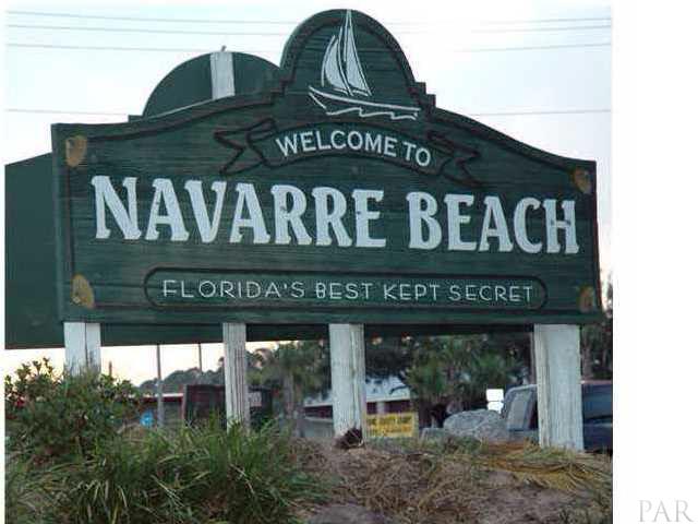 Navarre Beach sign