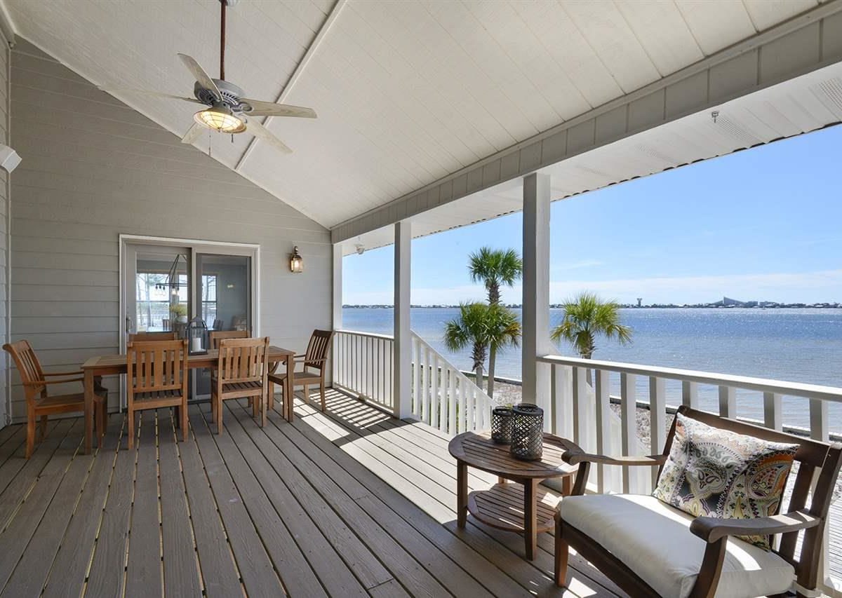 porch overlooking the beach